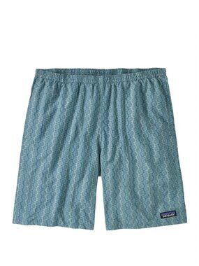 Patagonia Men's Baggies 7" In Kaleidoscope Still Blue XL NEW WITHOUT TAGS